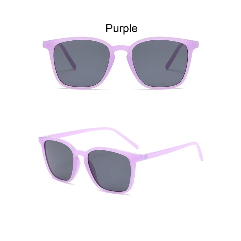 Eckige Cateye-Sonnenbrille im Retro-Stil mit UV400-Schutz