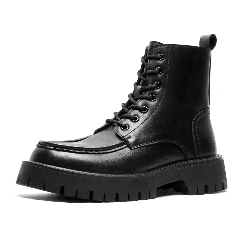 Luxuriöse handgefertigte Stiefeletten aus Leder