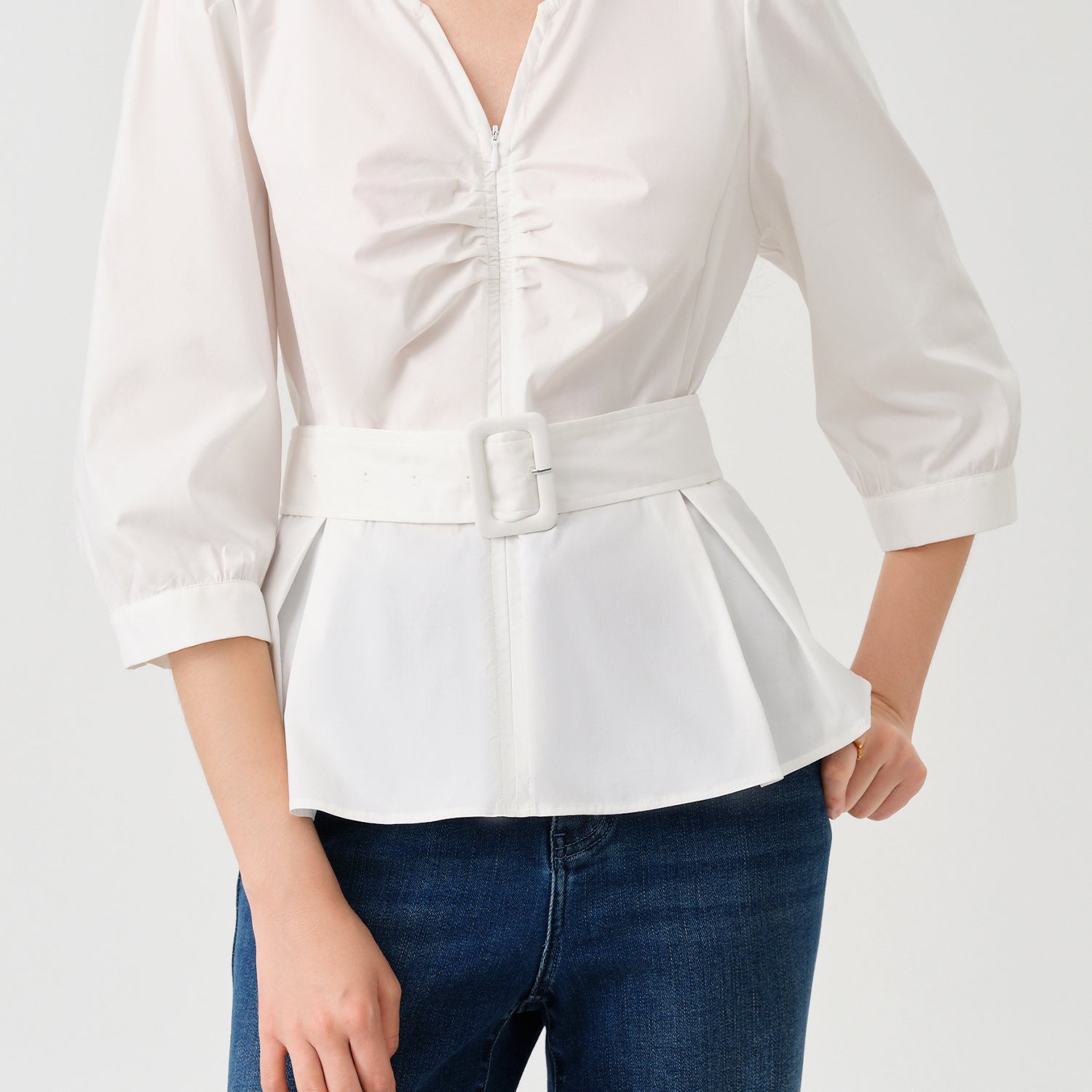 Elegantes Pendlerhemd