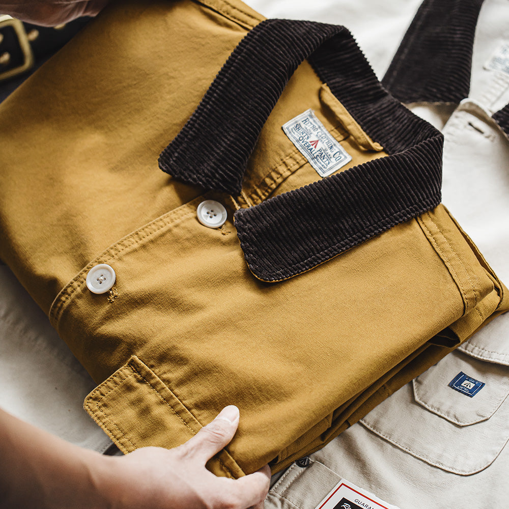 Retro Jagd Revers Jacke