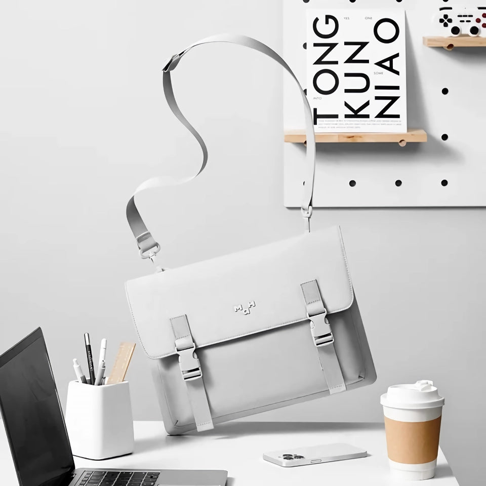 Bolso bandolera unisex: bolso de hombro informal y bolso de viaje para portátil de 13 pulgadas