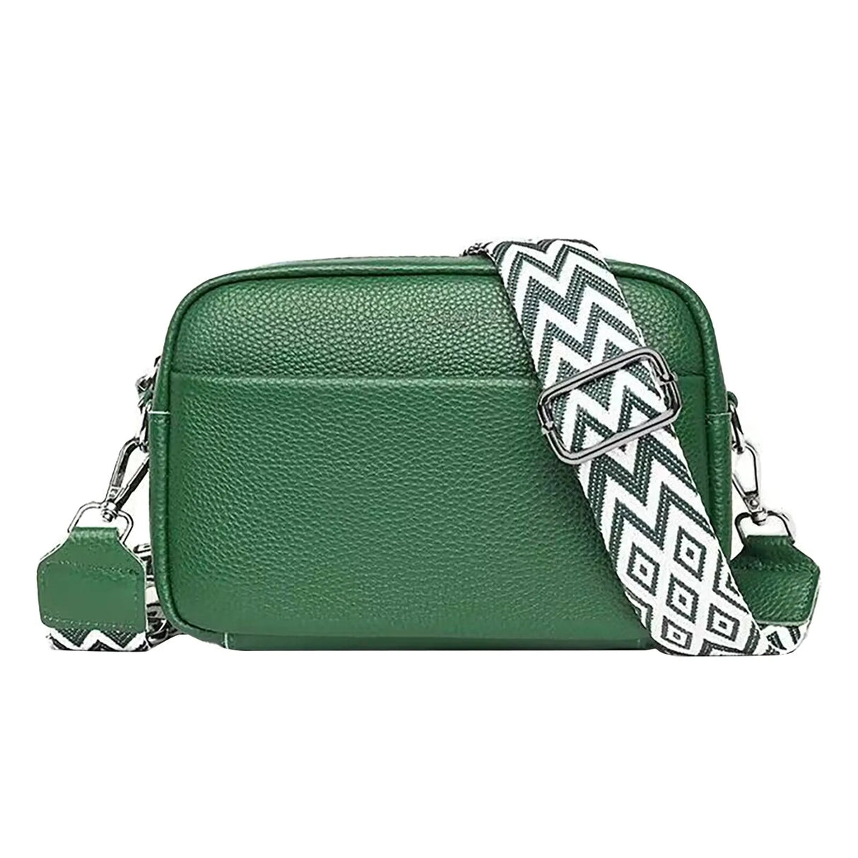 Bolso bandolera vintage de piel de vaca: bolso cuadrado pequeño de un solo hombro de moda para mujer