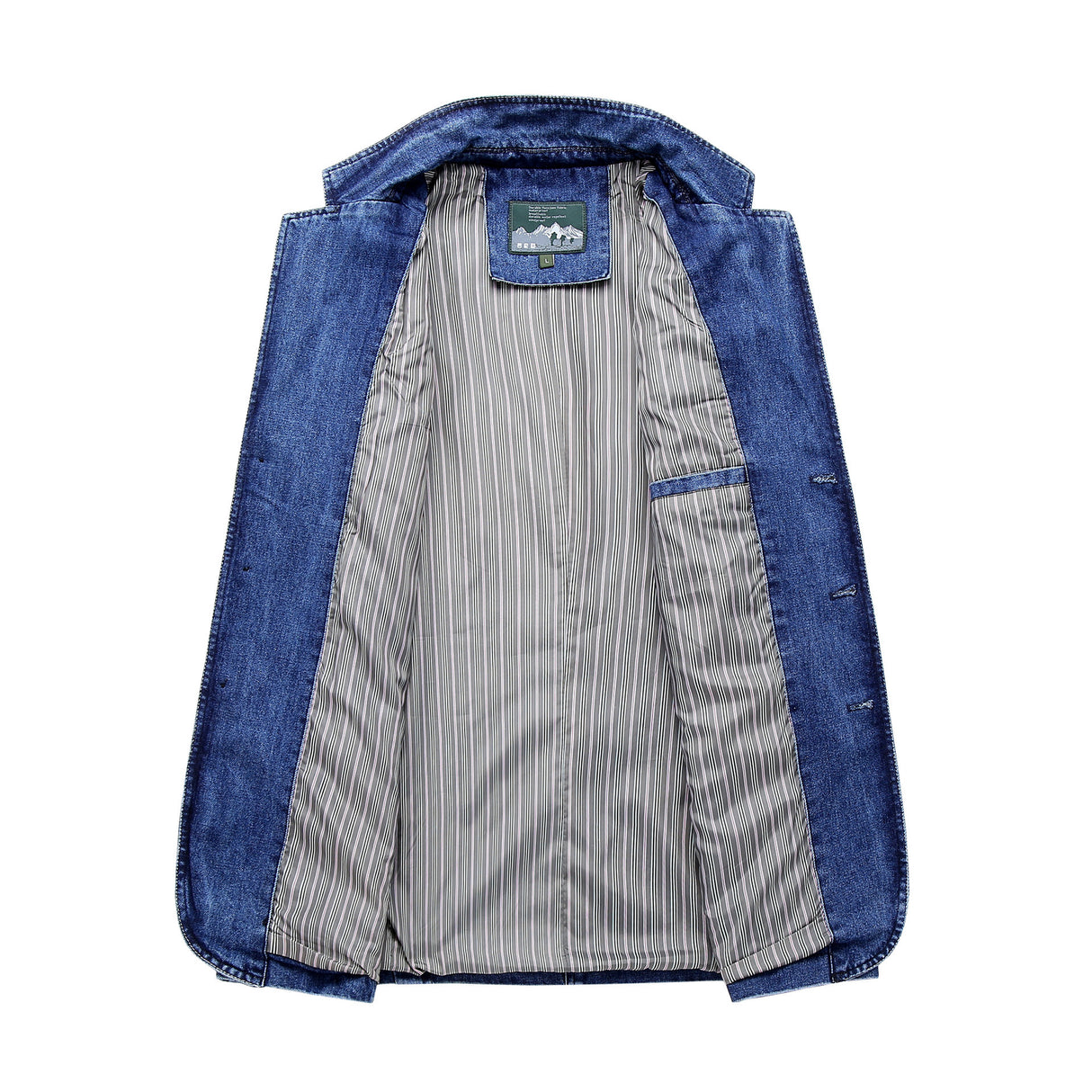 Chaqueta vaquera de traje pequeño con abrigo de primavera y otoño