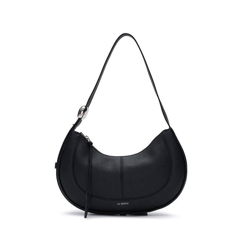 Elegante bolso de mano de piel con gran capacidad