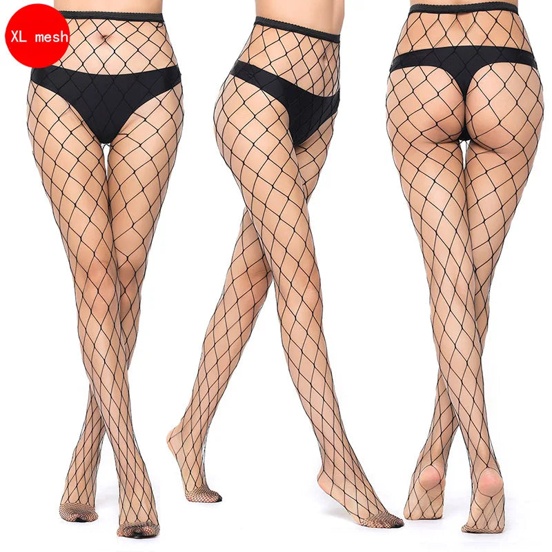 Medias de rejilla sexy