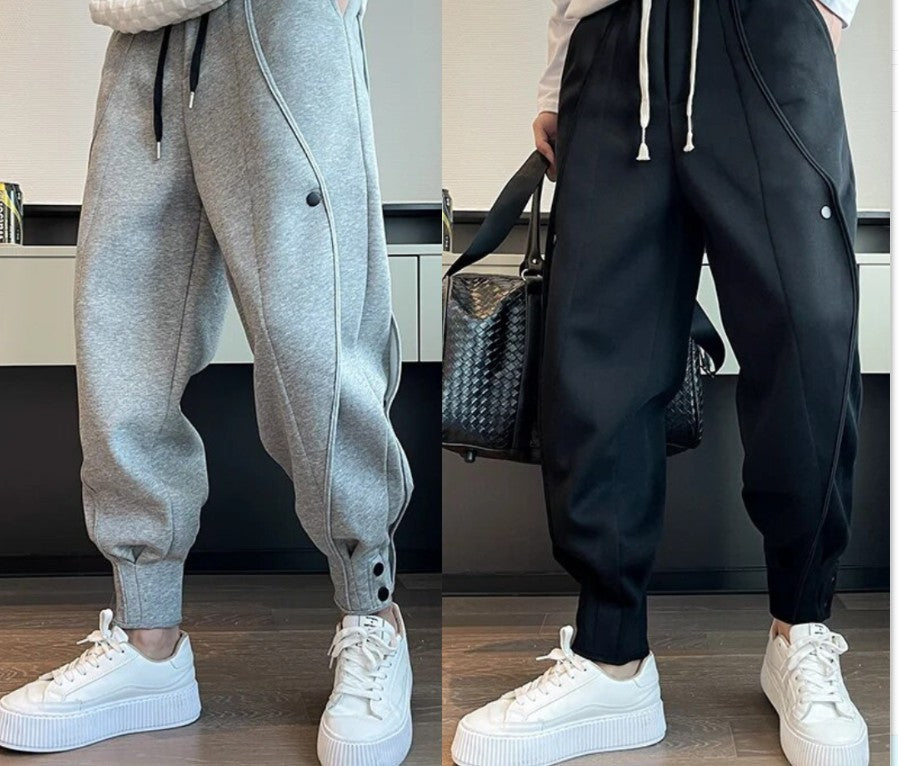 Hosen Herren Plus Samt Schwere Handwerk Sport Hosen Casual