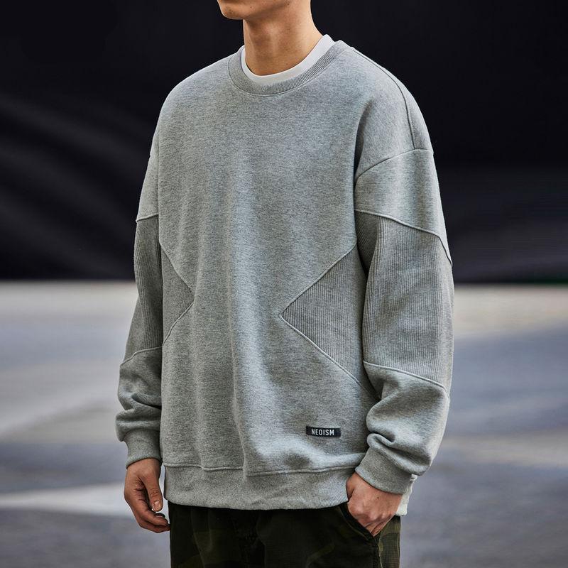 Frühling Herbst Patchwork Sweatshirt für Männer