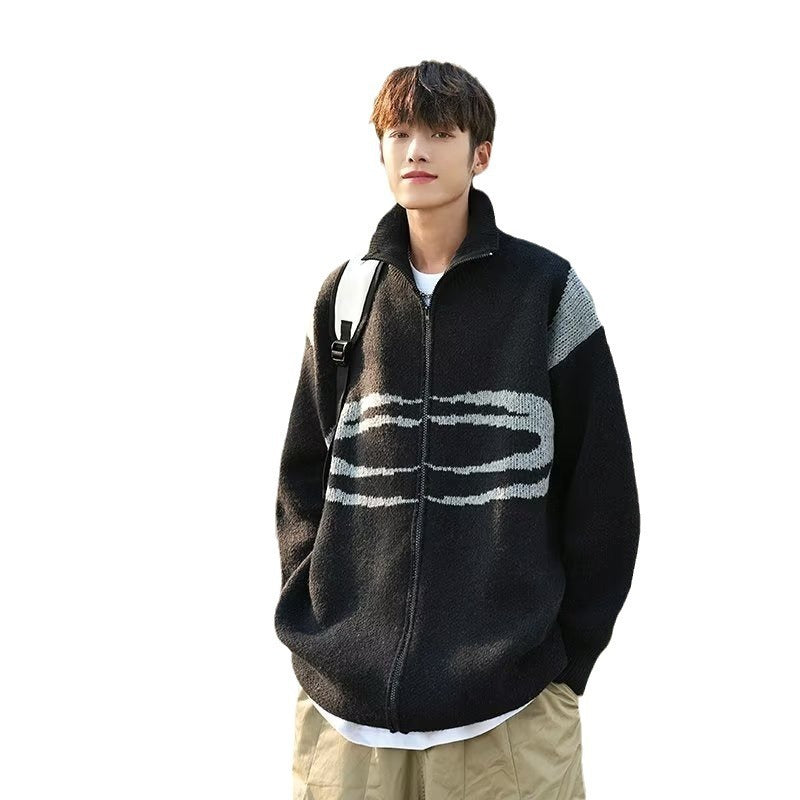 Chaqueta de exterior Chaqueta de primavera y otoño de moda para hombre Casual