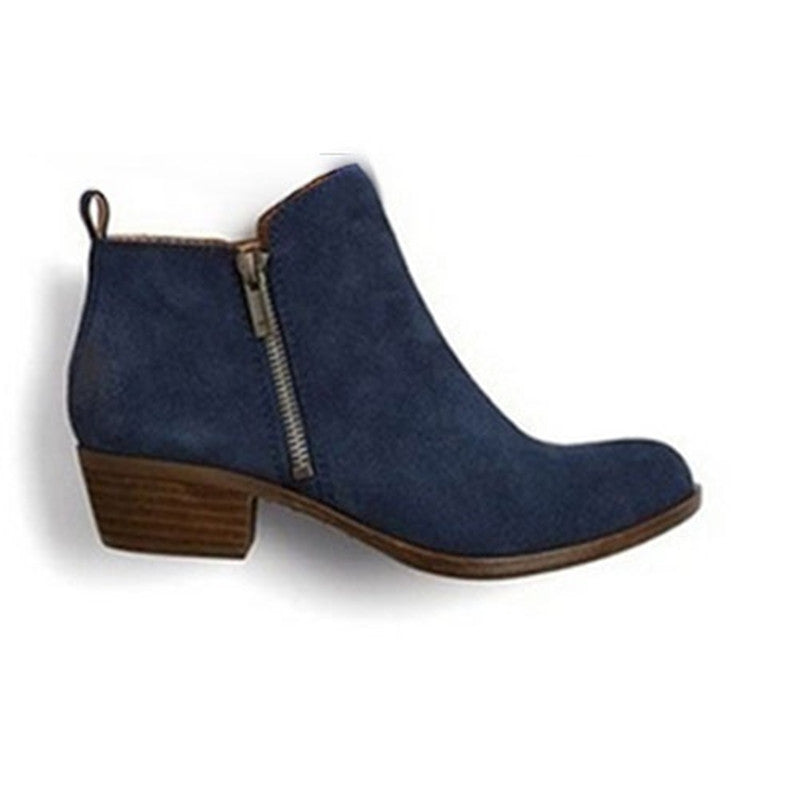 Damenschuhe mit dickem Absatz in Übergröße