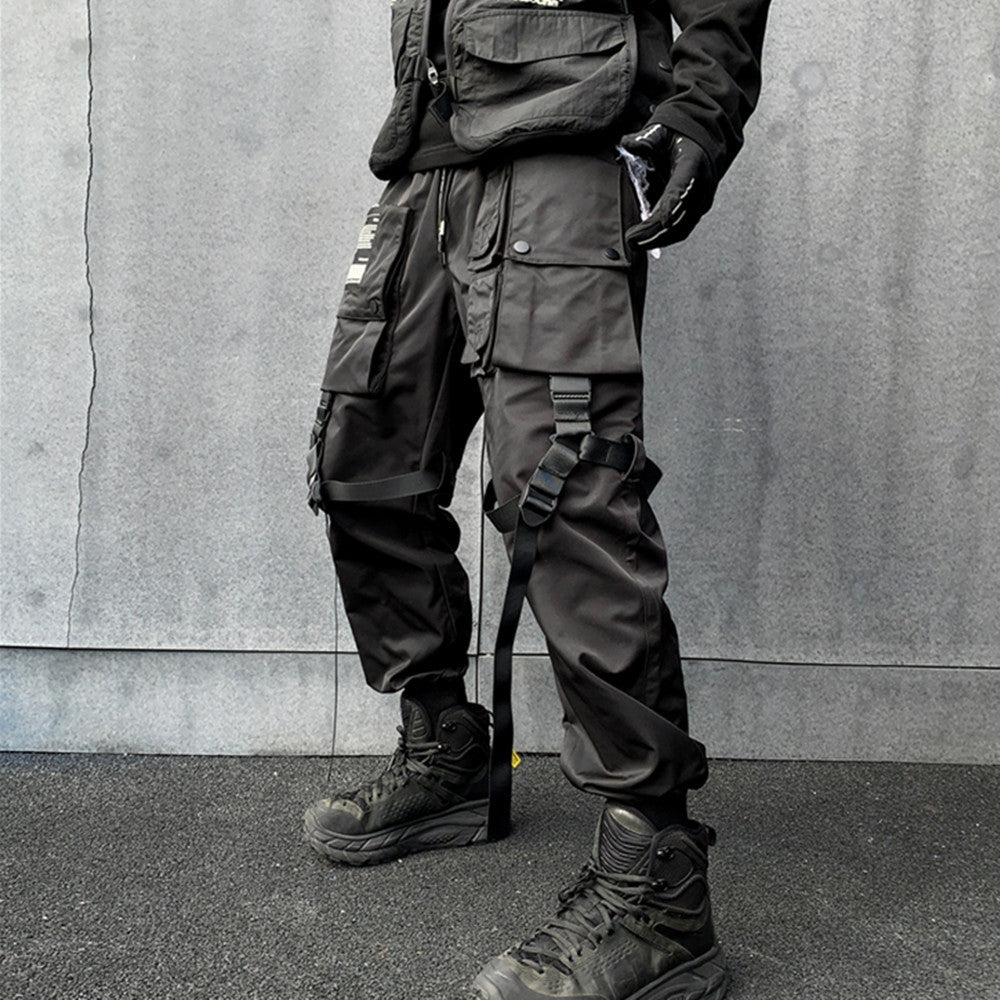 Trendy dunkler Freizeit-Overall für Herren