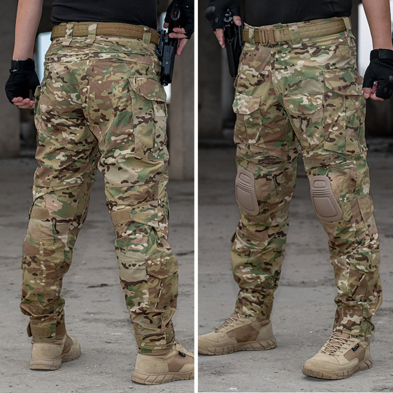 Small Steel Scorpion G3 Froschanzug Taktische Hose Kampfhose Militärfans Outdoor Trainingsgürtel Knieschoner