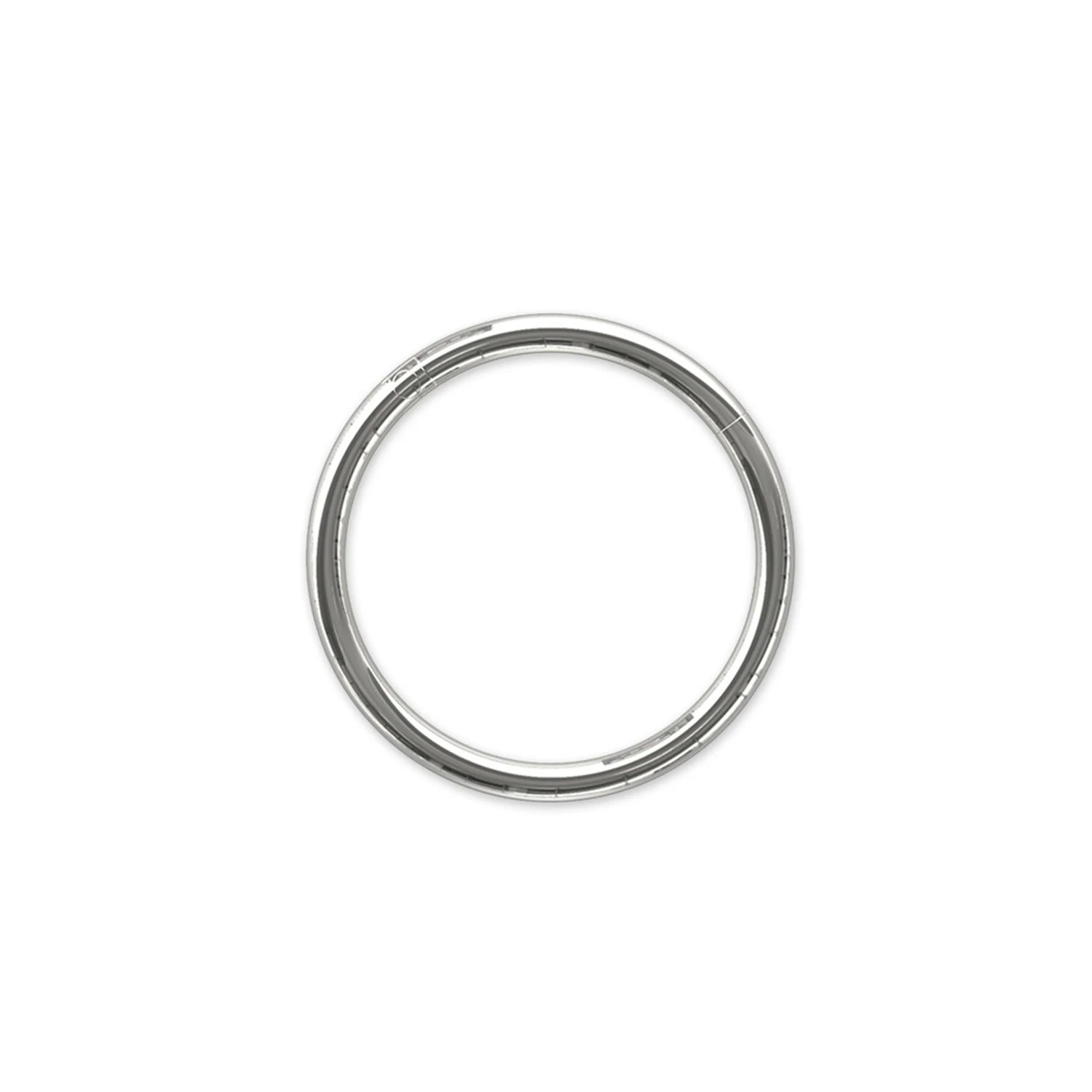 1.2mm Surgical Steel Septum Clicker Piercing Hoop – Hinged Nose, Lip, and Ear Cartilage Ring