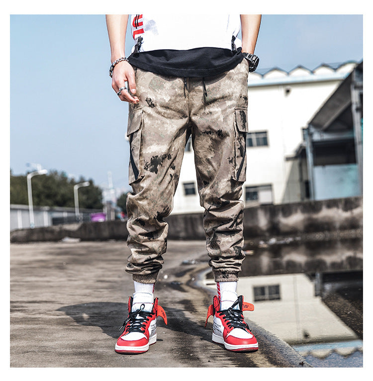 Camouflage loose overalls
