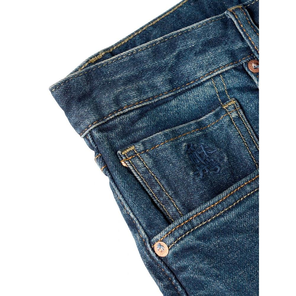 Slim Fit 13oz Jeans mit elastischer Selvedge