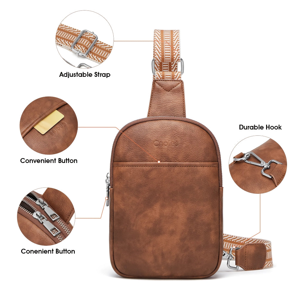 Bolso bandolera elegante y bolso de viaje