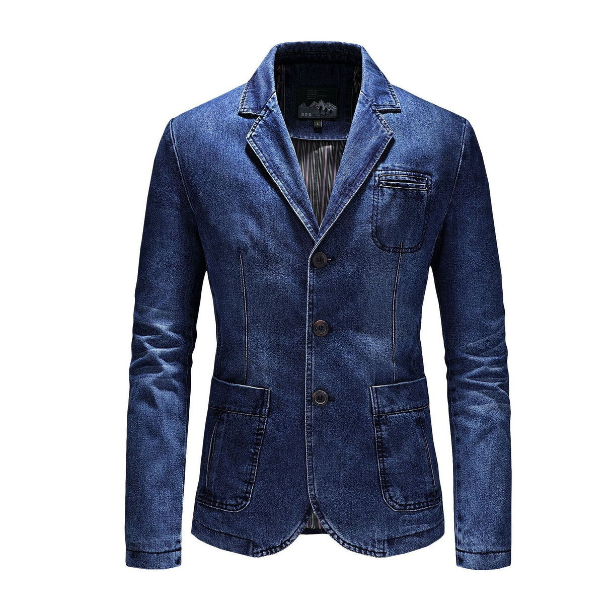 Chaqueta vaquera de traje pequeño con abrigo de primavera y otoño