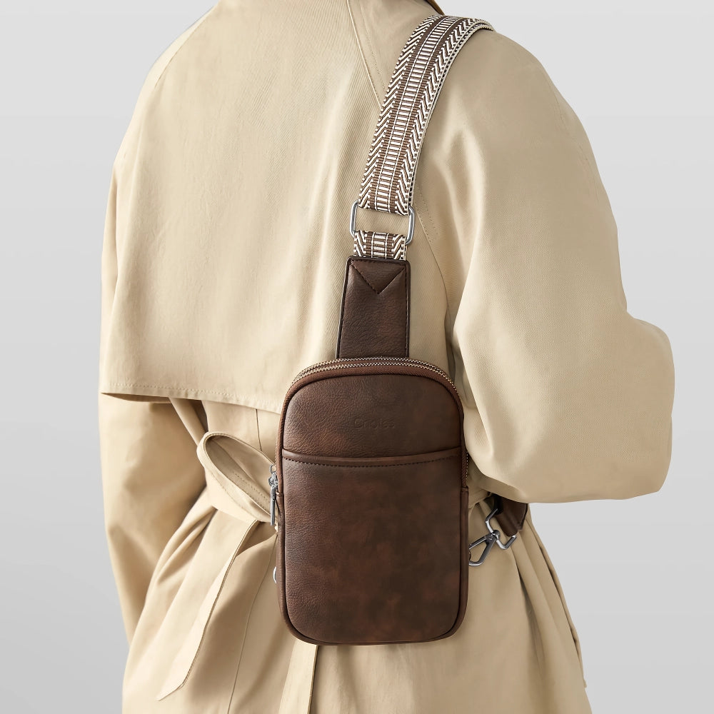 Bolso bandolera elegante y bolso de viaje