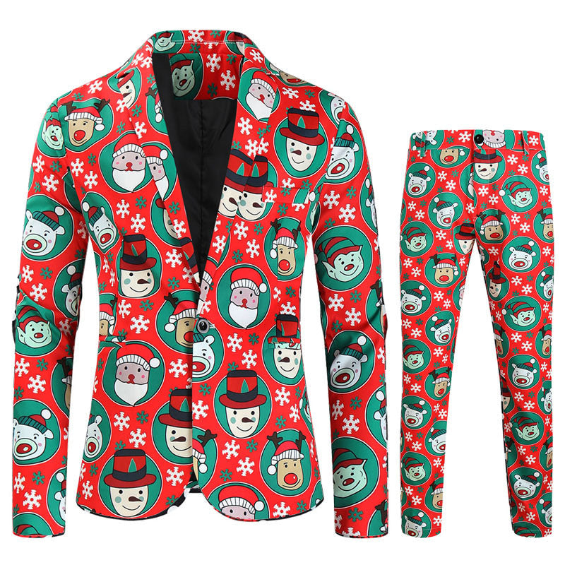 Weihnachten Neue Anzug Drei-stück Männer der Casual