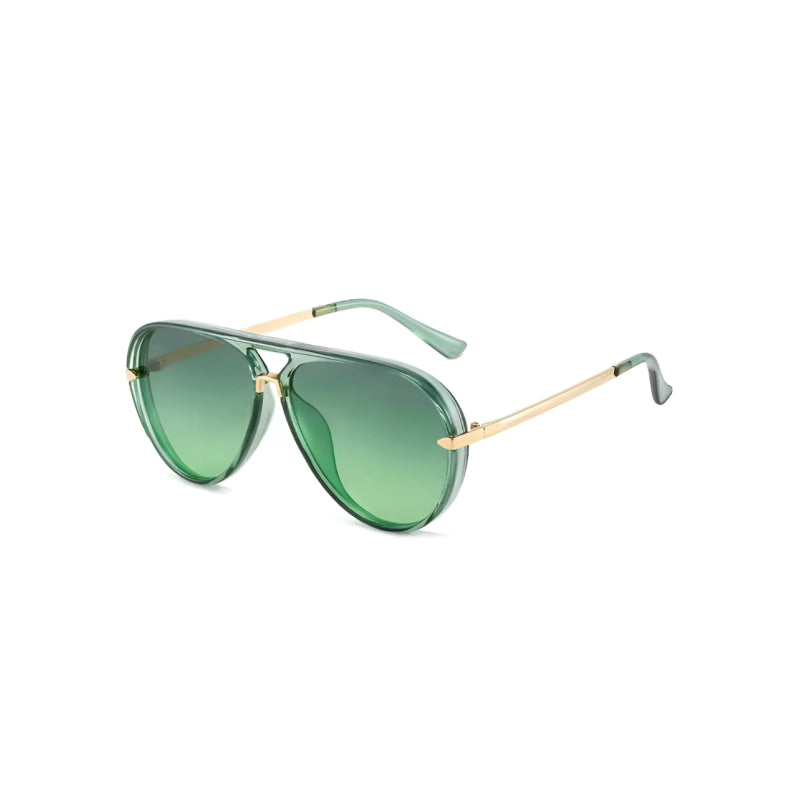 Gafas de sol unisex estilo aviador con protección UV400 para actividades al aire libre