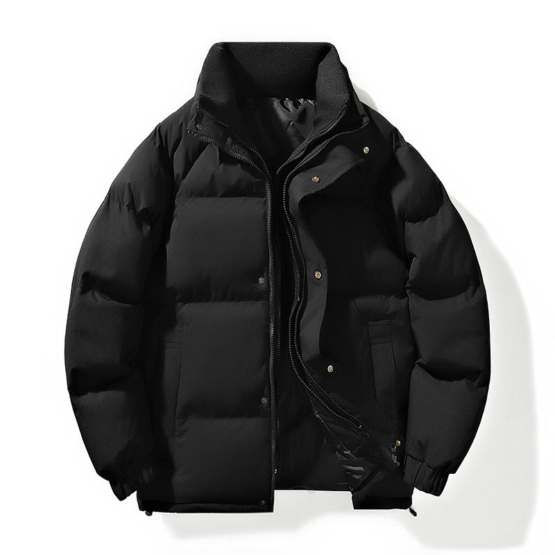 Herrenmode Baumwolle gefütterte Jacke Casual All-matching