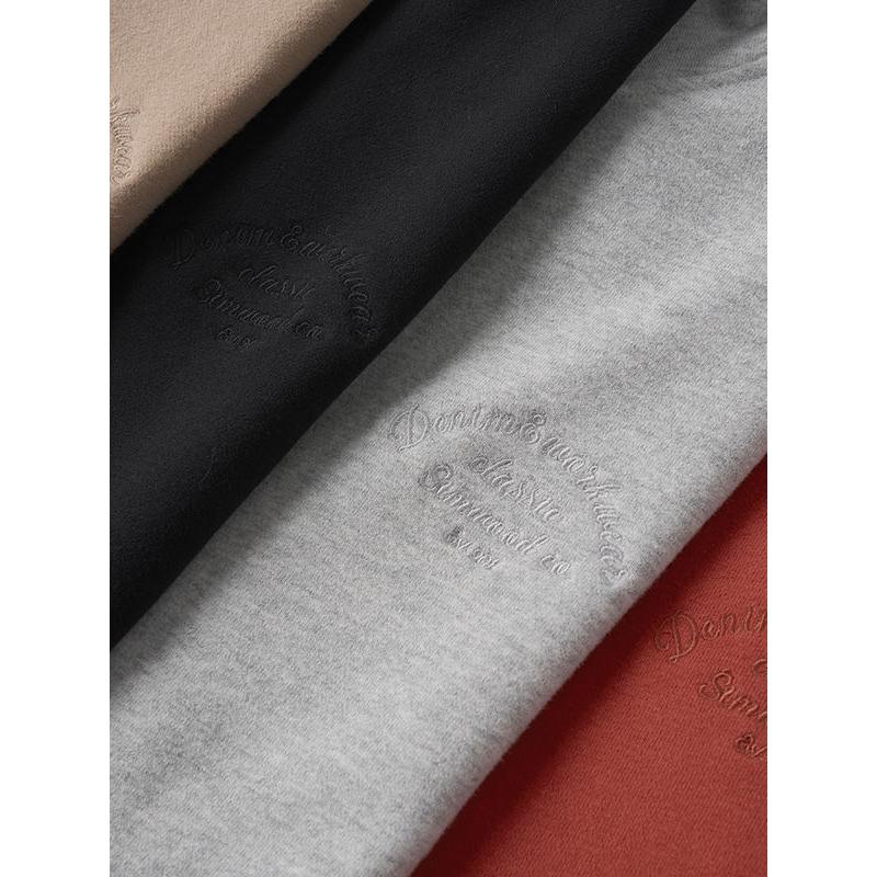 Übergroßer Hoodie aus kohlenstoffbeschichtetem Stoff, 400 g/m²