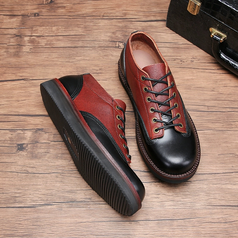 Mocasines de piel de vaca Goodyear hechos a mano