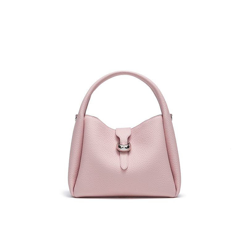 Bolso de hombro de cuero de lujo para mujer