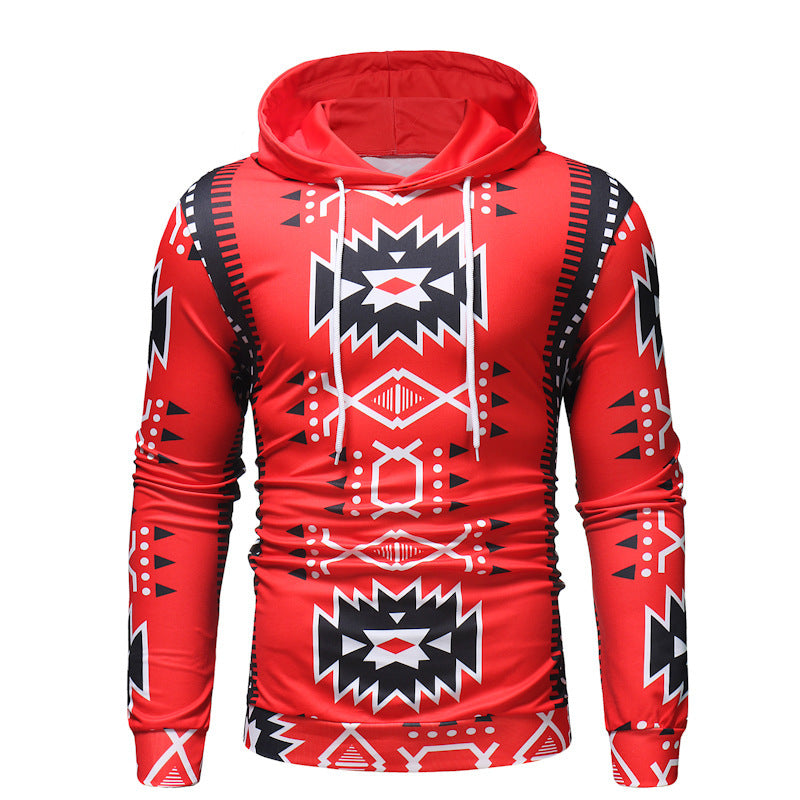 Modischer, lässiger Pullover mit langen Ärmeln und Kapuze