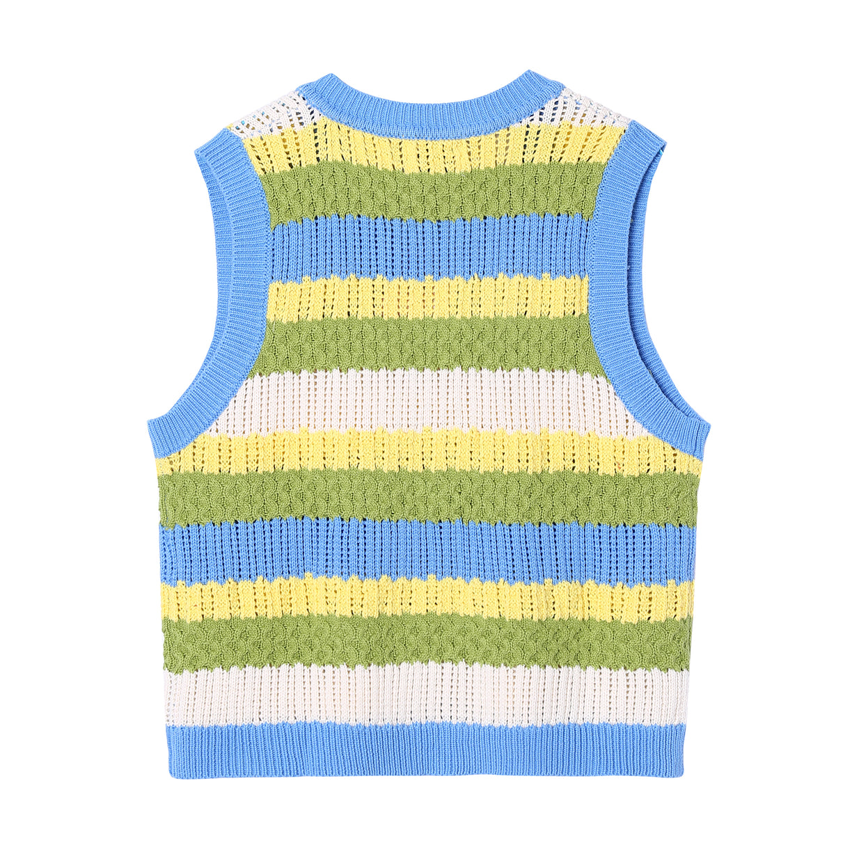 Chaleco tipo suéter de algodón con estilo