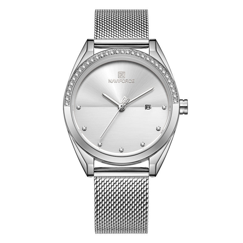 Waterproof Calendar Women Quartz Watch - Dazpy