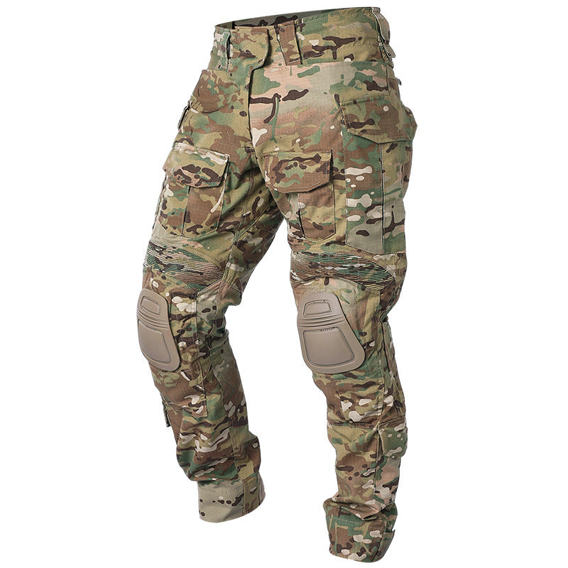 Small Steel Scorpion G3 Froschanzug Taktische Hose Kampfhose Militärfans Outdoor Trainingsgürtel Knieschoner