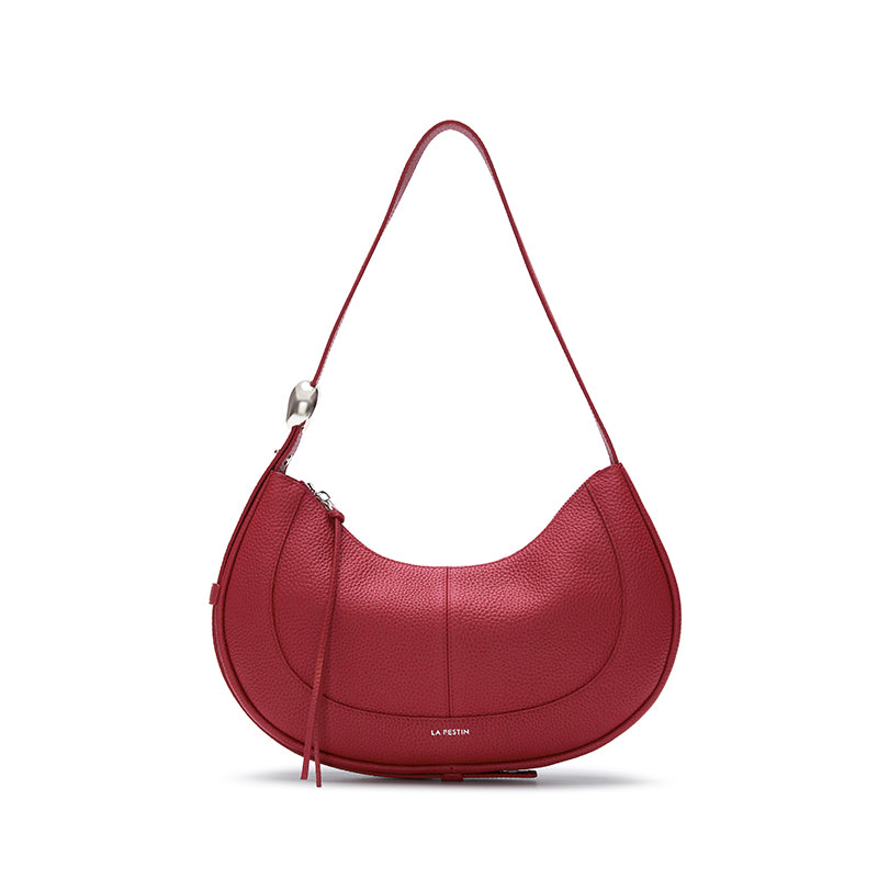 Elegante bolso de mano de piel con gran capacidad