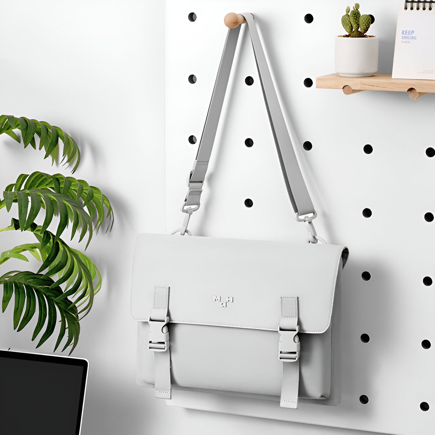 Bolso bandolera unisex: bolso de hombro informal y bolso de viaje para portátil de 13 pulgadas