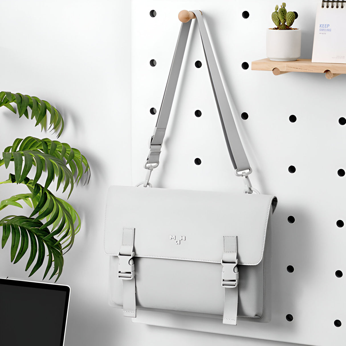 Bolso bandolera unisex: bolso de hombro informal y bolso de viaje para portátil de 13 pulgadas