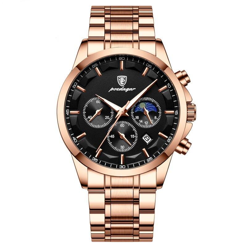 Quarz-Chronograph-Sportuhr: Luxus, Stil, Funktionalität