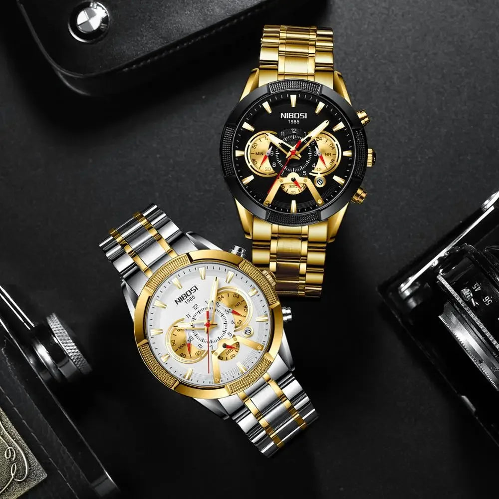 Luxuriöse Sport-Chronographen-Herrenuhr