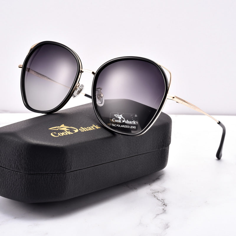 Gafas de sol polarizadas con forma de mariposa