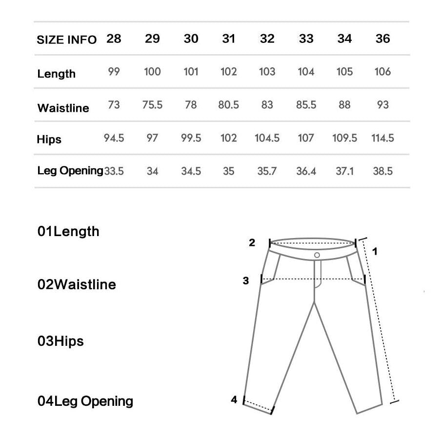 Slim Fit 13oz Jeans mit elastischer Selvedge