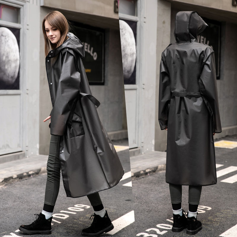 Cortavientos transparente impermeable para hombre y mujer, para exteriores, para senderismo, para adultos