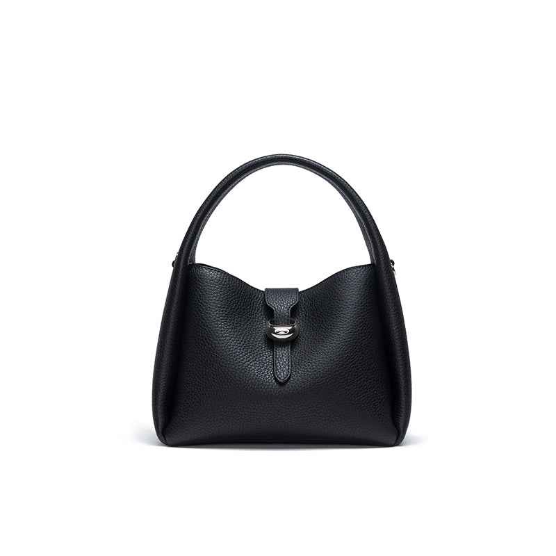 Bolso de hombro de cuero de lujo para mujer