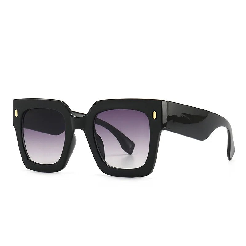 Cat-Eye-Sonnenbrille im Retro-Stil mit eckigem Rahmen