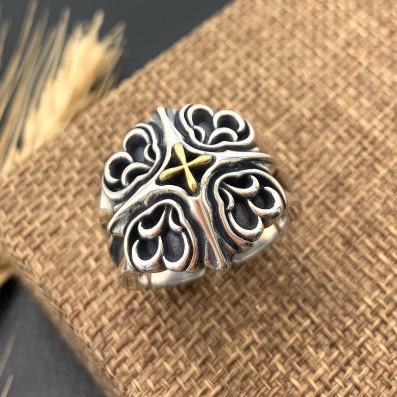 Mens Fashion Minimalist Personalised Vintage Ring - Dazpy