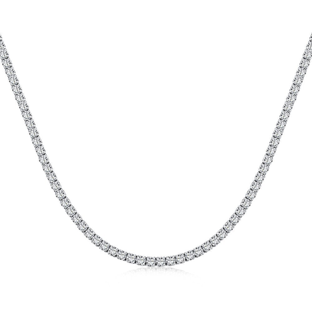Sterling Silver European And American Tennis Chain Hip Hop Extension - Dazpy