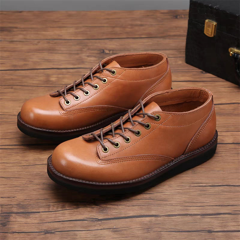 Mocasines de piel de vaca Goodyear hechos a mano