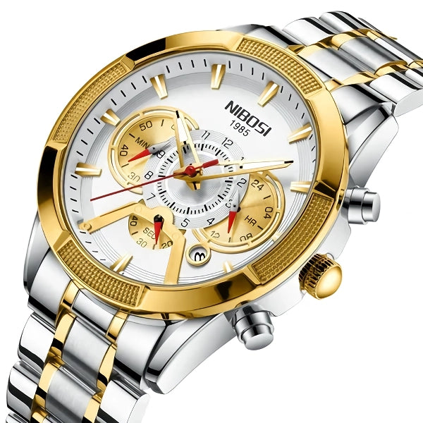 Luxuriöse Sport-Chronographen-Herrenuhr