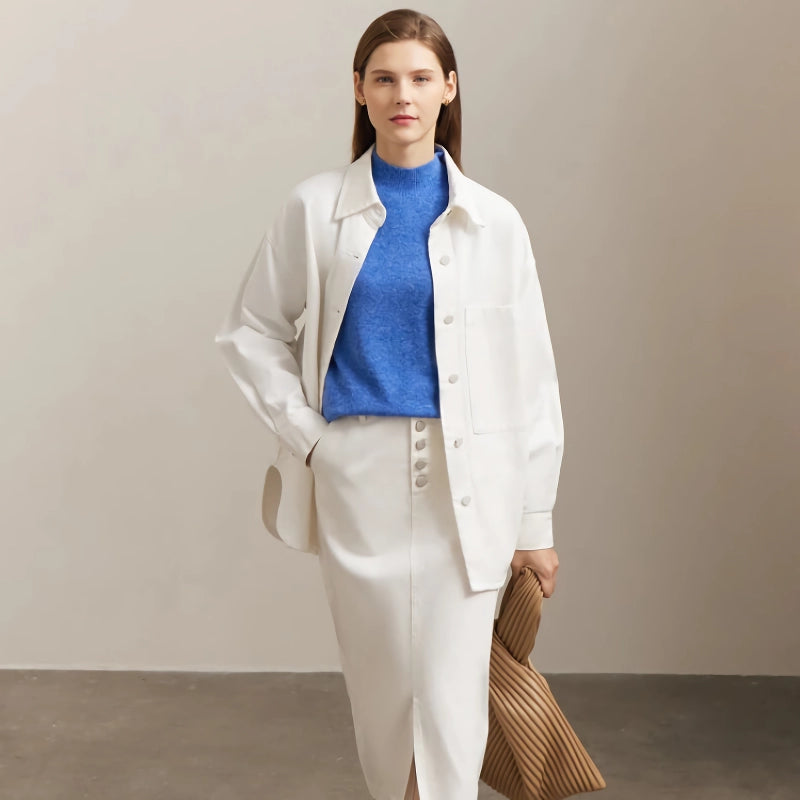 Minimalistische Jeansjacken