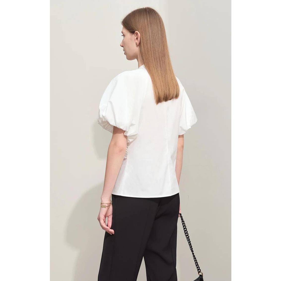 Blusa con mangas farol Summer Elegance