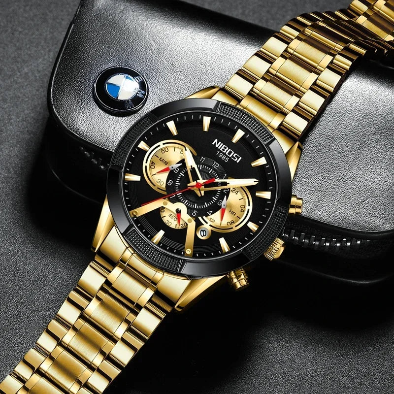 Luxuriöse Sport-Chronographen-Herrenuhr