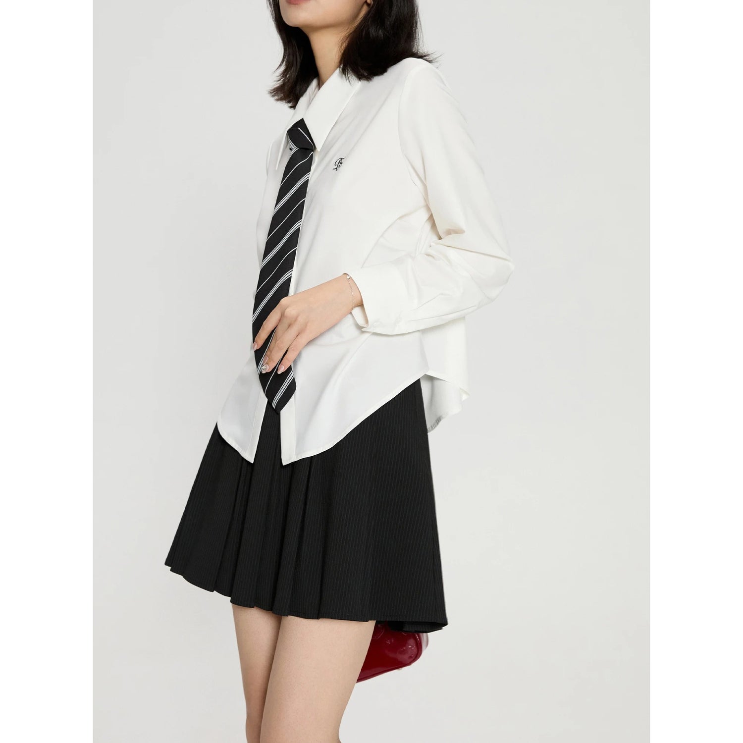 Lässiges, elegantes Lagenhemd für den Herbst für Damen