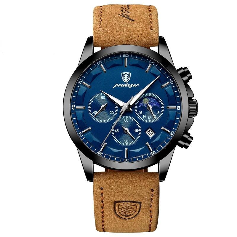 Quarz-Chronograph-Sportuhr: Luxus, Stil, Funktionalität